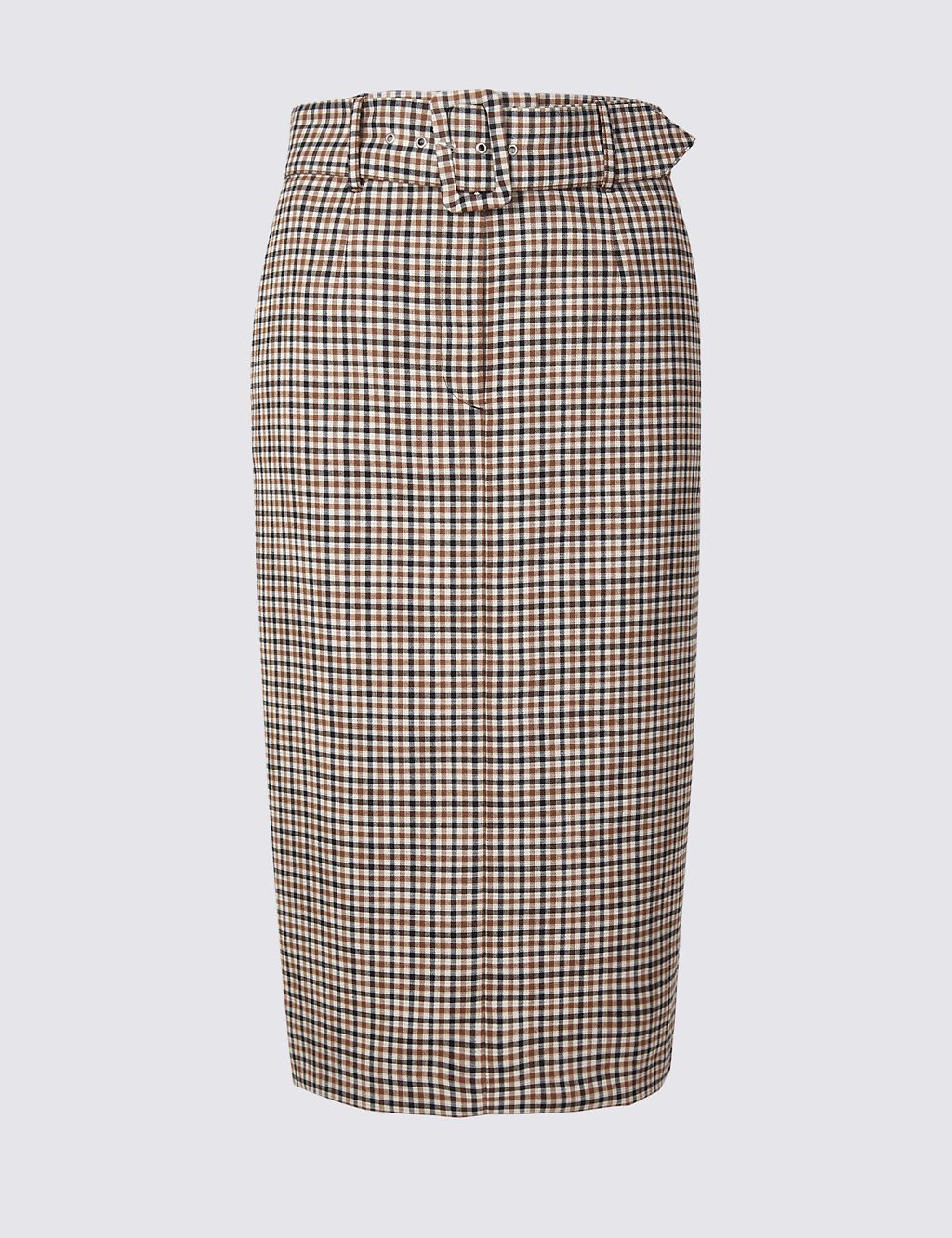 Checked Pencil Skirt 1 of 4