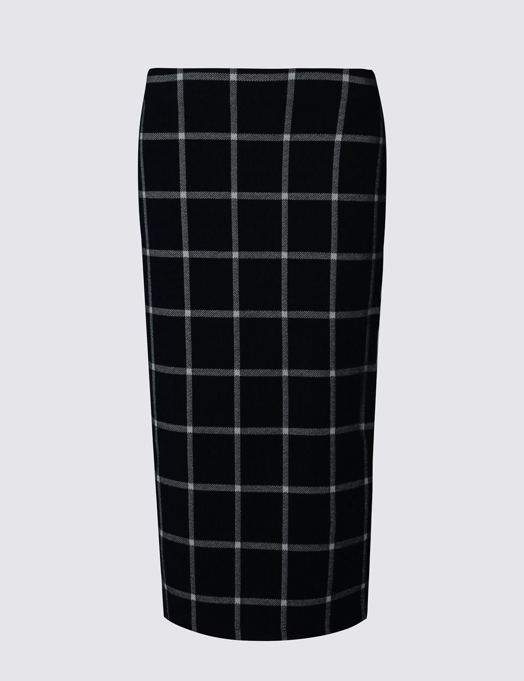 Checked Pencil Skirt 1 of 3
