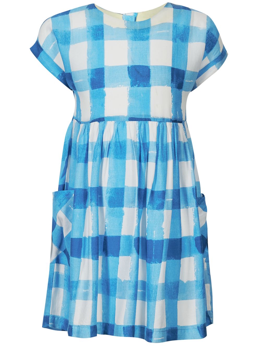 Checked Print Dress (3 Months - 5 Years) 4 of 5