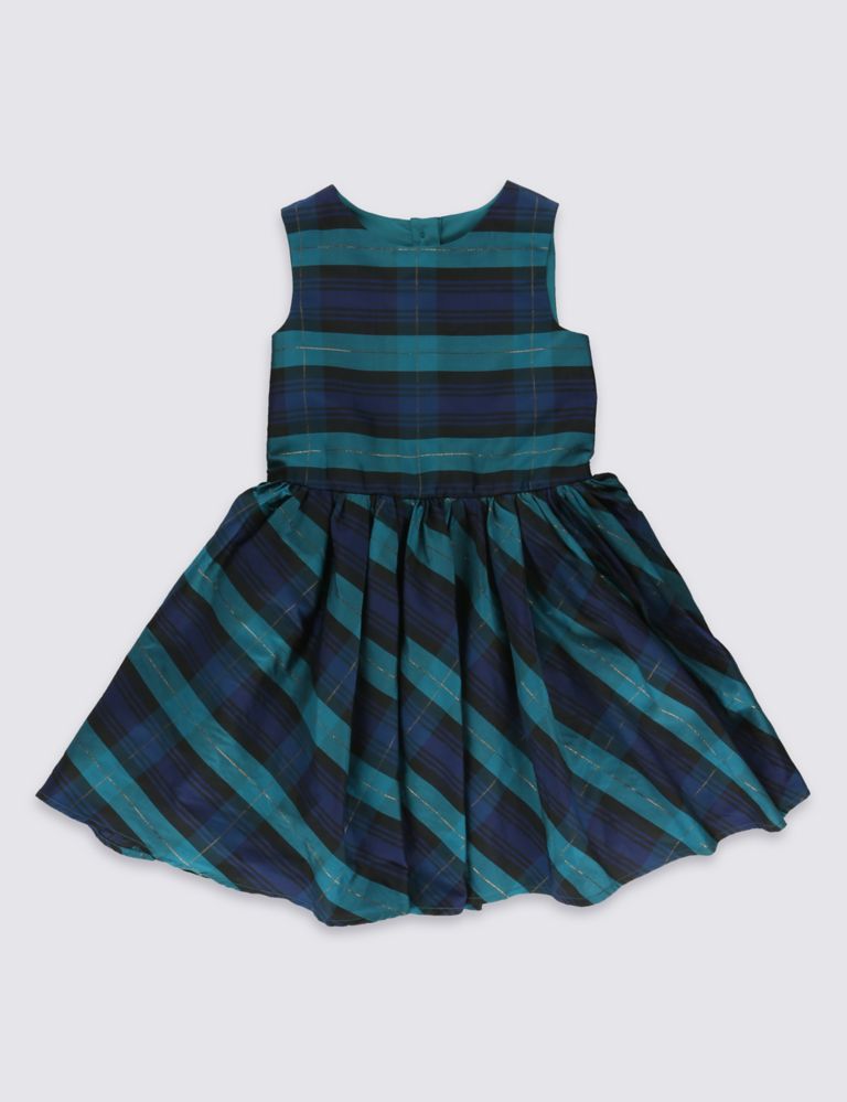 Checked Prom Dress (1-10 Years) 2 of 5