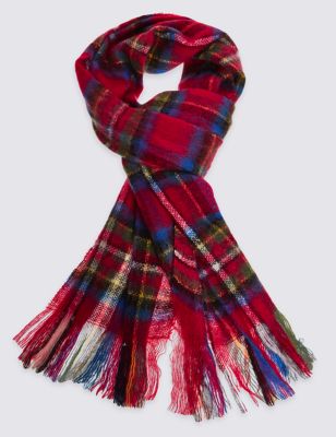 Checked Scarf Image 2 of 3