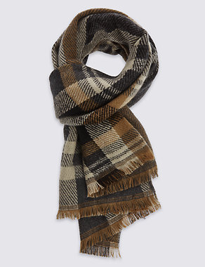 Checked Scarf Image 2 of 4