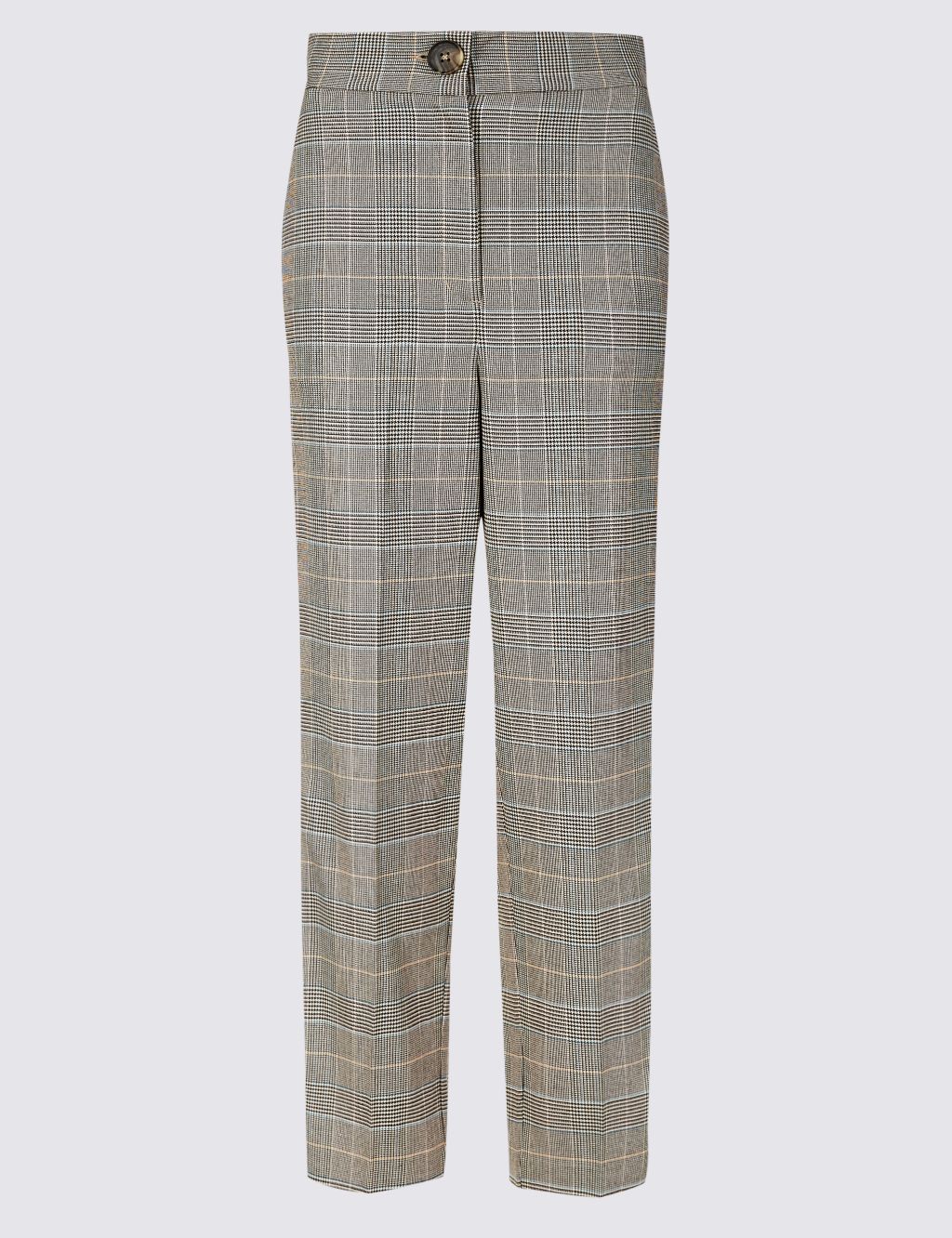 Checked Side Stripe Tapered Leg Trousers 1 of 7