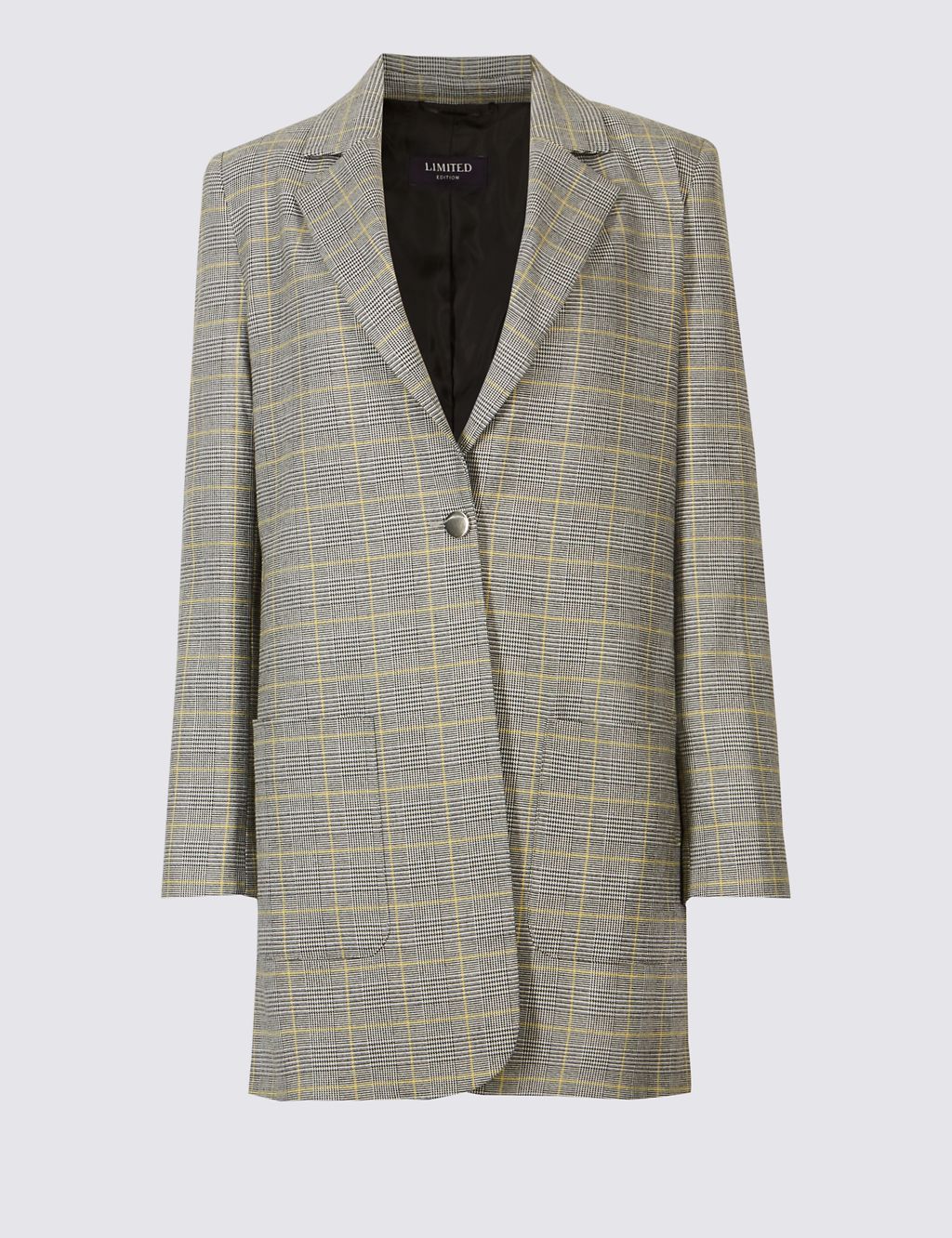 Checked Single Breasted Blazer 1 of 6