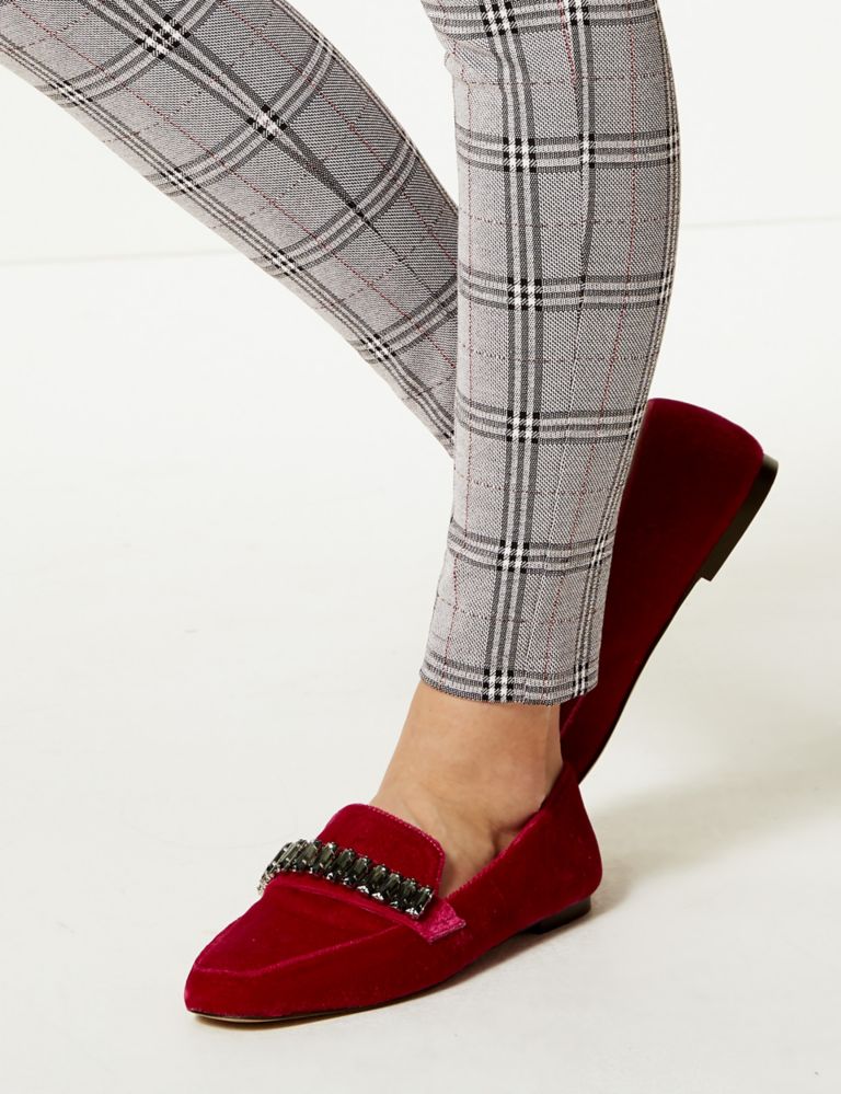 Checked Skinny Leg Trousers 5 of 5