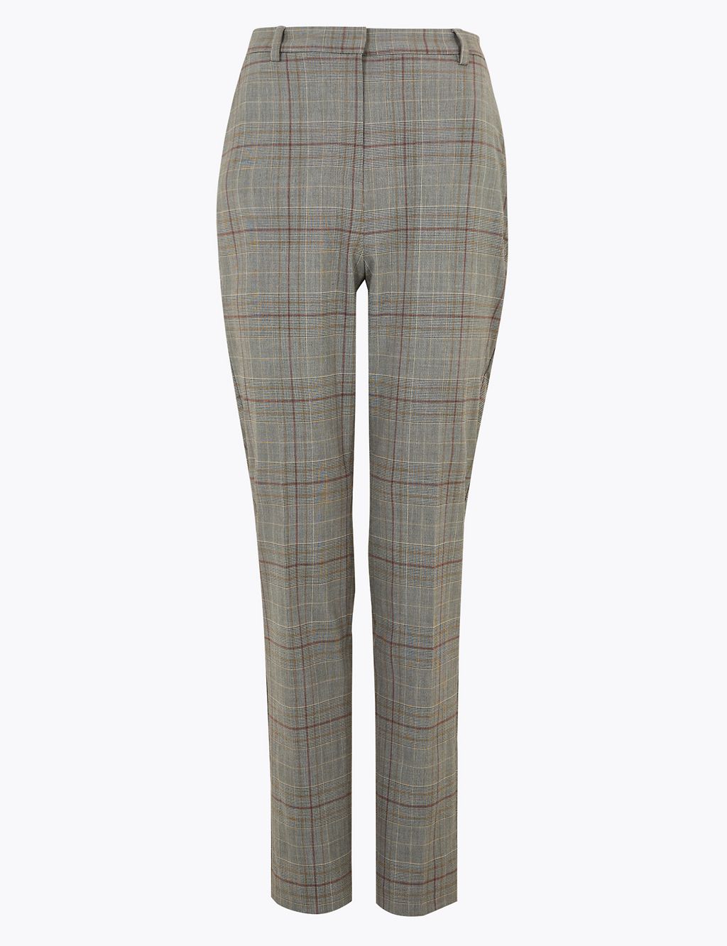 Checked Slim Fit Ankle Grazer Trousers 1 of 6