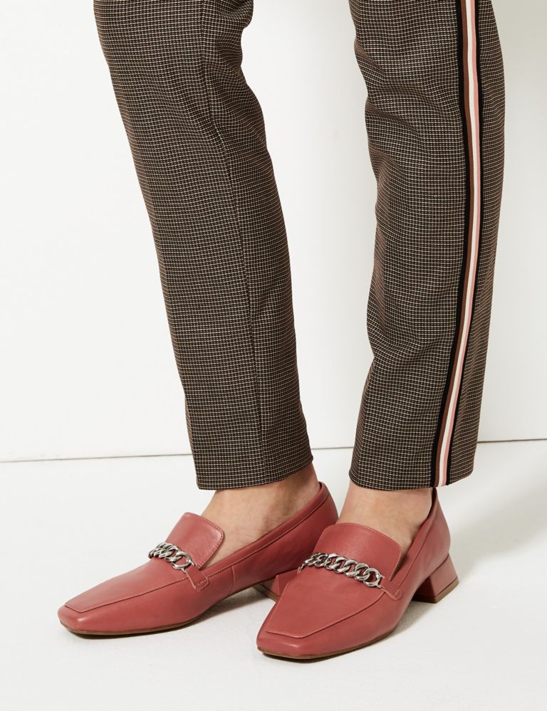 Checked Slim Leg Ankle Grazer Trousers 5 of 5