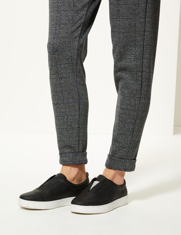 Checked Slim Leg Trousers 6 of 6