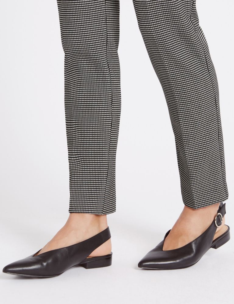 Checked Slim Leg Trousers 6 of 6