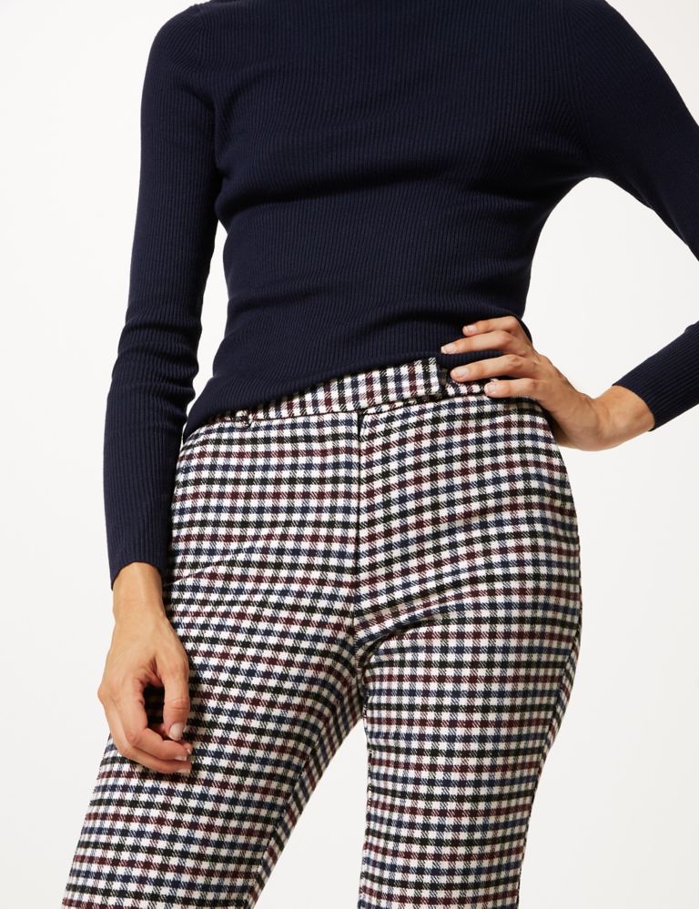 Checked Slim Leg Trousers 5 of 7