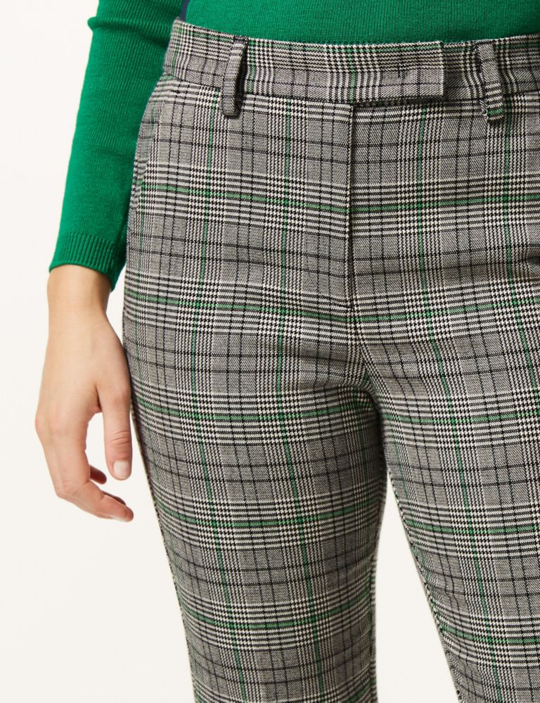 Checked Slim Leg Trousers 5 of 6