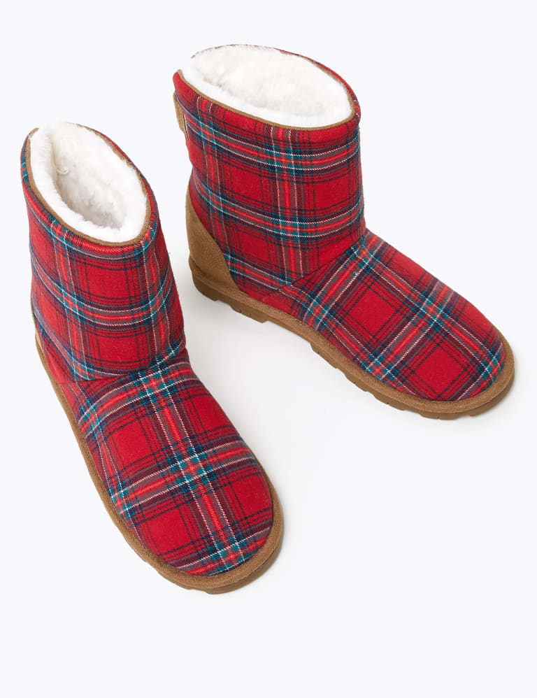 M&s bootie slippers sales