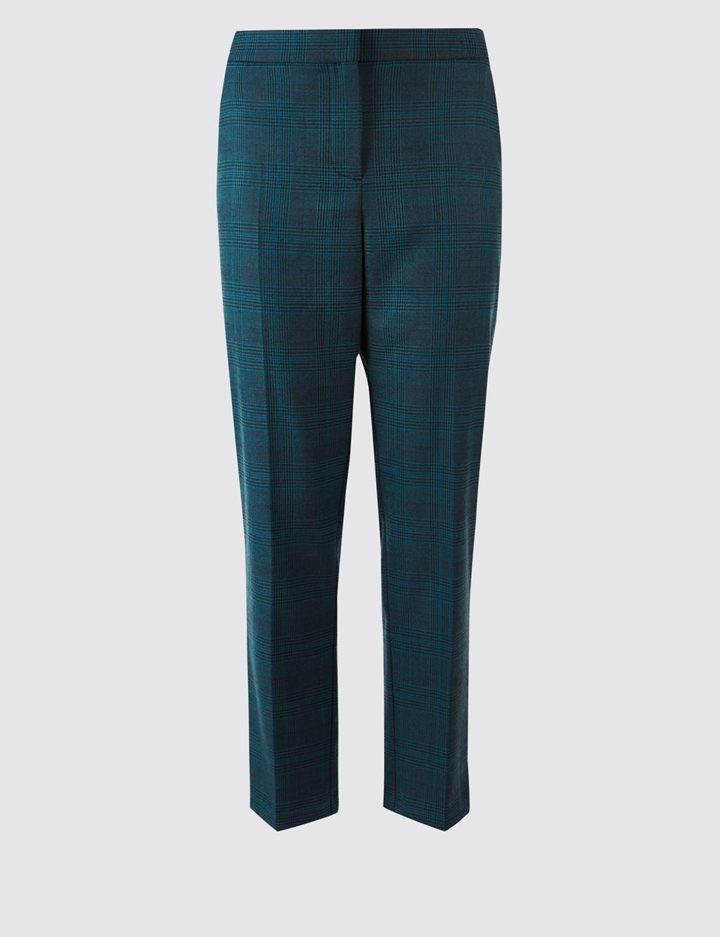 Checked Straight Leg Trousers 1 of 6