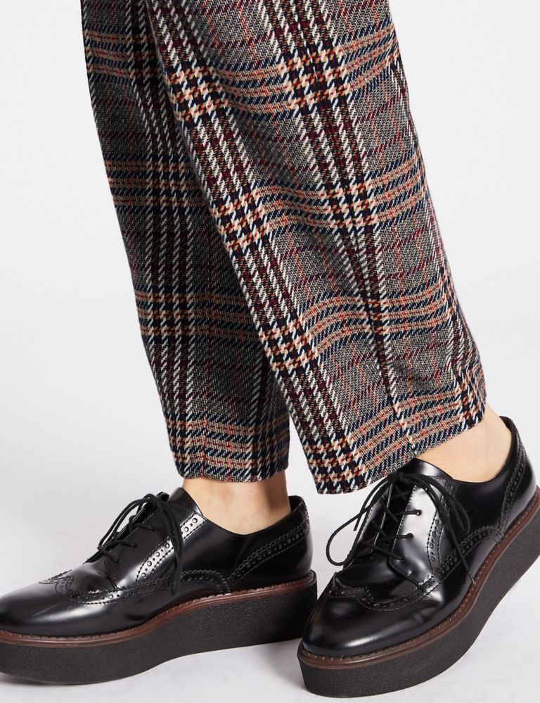 Checked Straight Leg Trousers 6 of 6