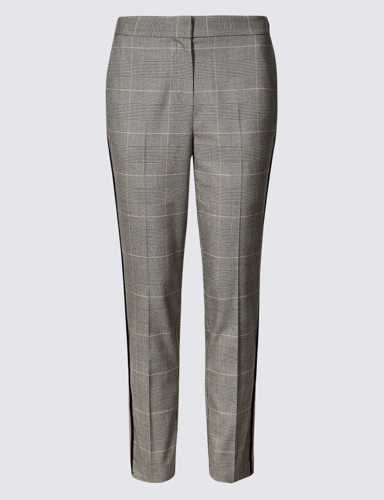 Checked Straight Leg Trousers 2 of 6