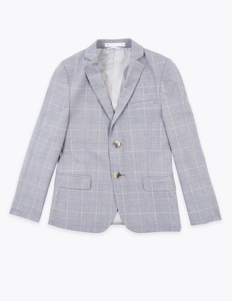 Checked Suit Jacket (2-16 Yrs) 2 of 6