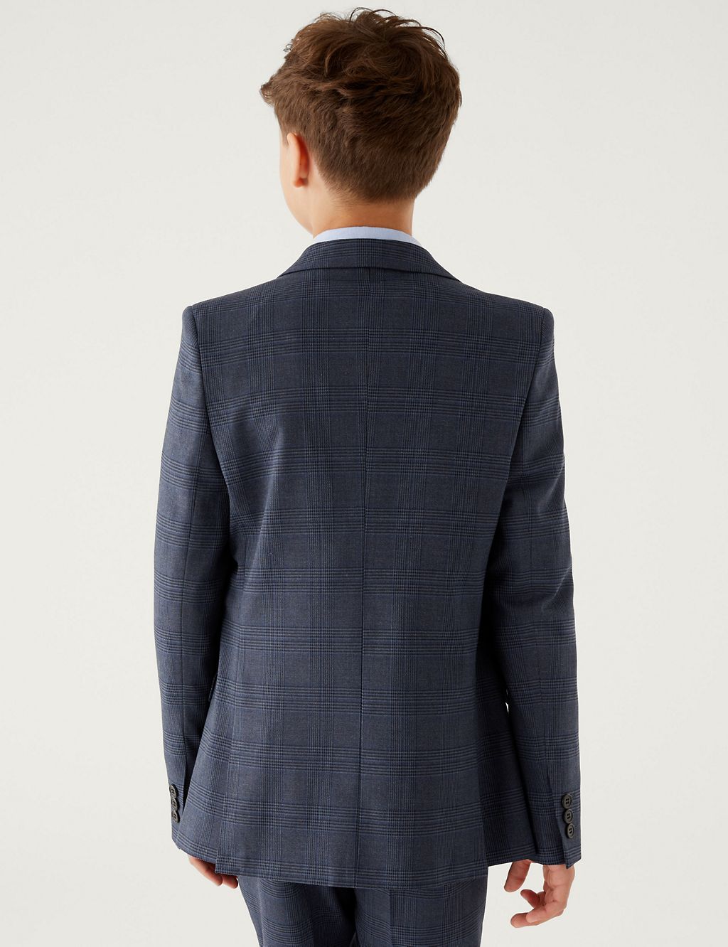 Checked Suit Jacket (6-16 Yrs) 7 of 9
