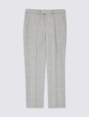 Checked Suit Trousers (3-16 Years) Image 2 of 5