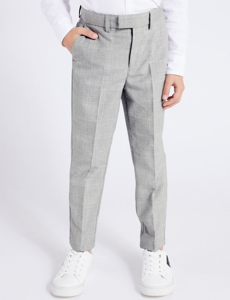 Checked Suit Trousers (3-16 Years) 3 of 5