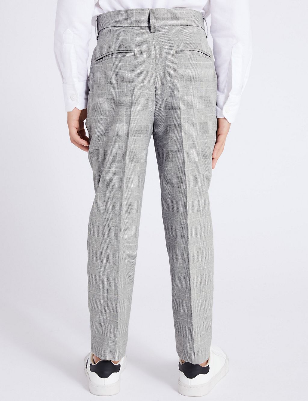 Checked Suit Trousers (3-16 Years) 4 of 5