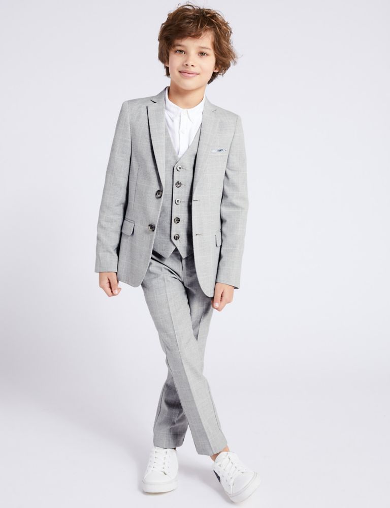 Checked Suit Trousers (3-16 Years) 5 of 5