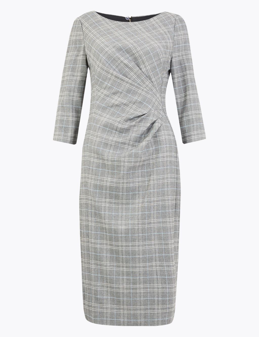 Checked Tailored Dress | M&S Collection | M&S