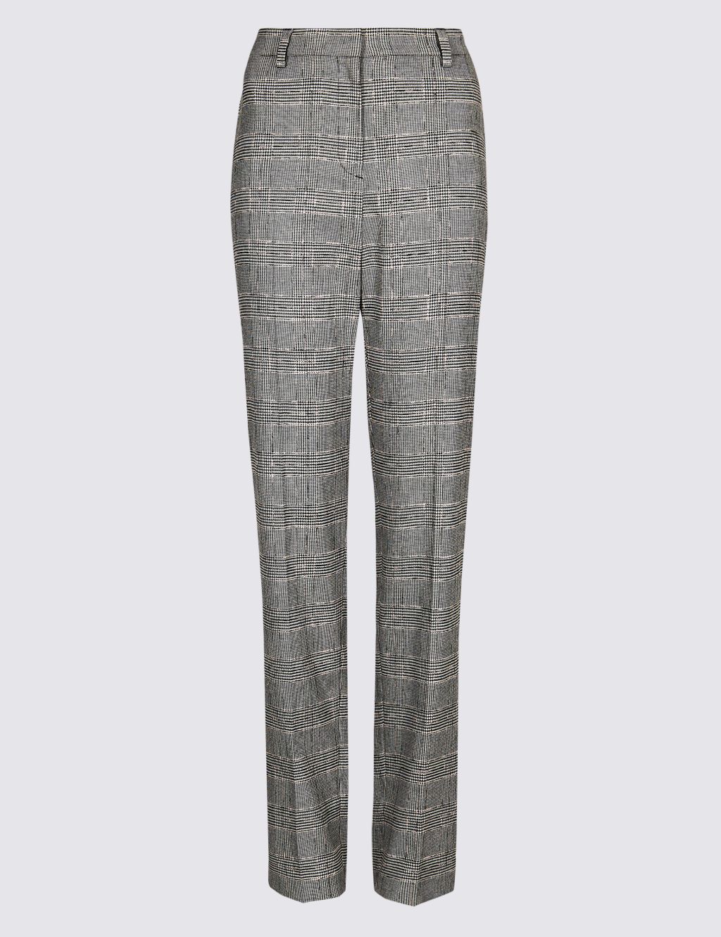 Checked Trousers | M&S Collection | M&S