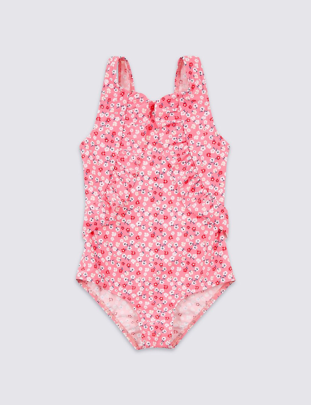 Cheery Print Frill Swimsuit (3-16 Years) 3 of 3