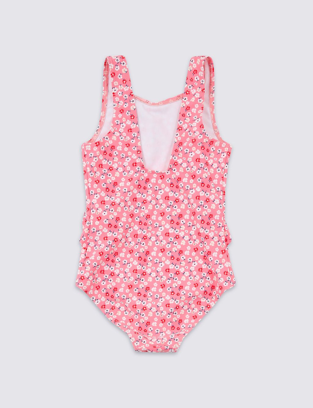 Cheery Print Frill Swimsuit (3-16 Years) 1 of 3