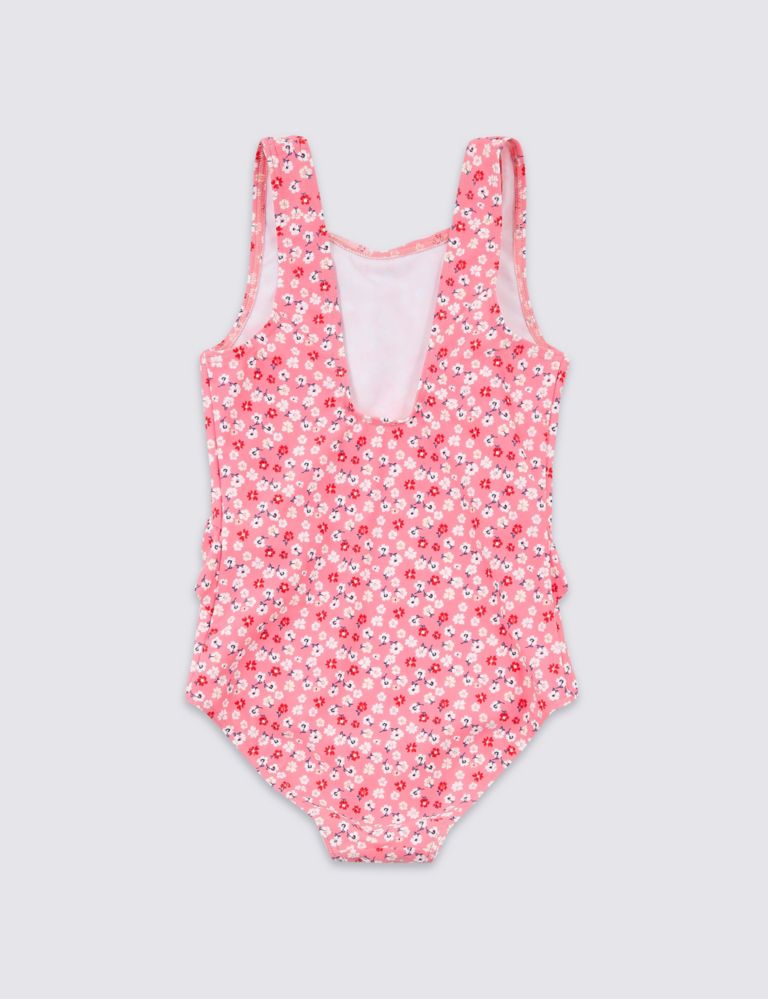 Cheery Print Frill Swimsuit (3-16 Years) 2 of 3