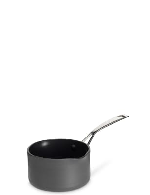 Hard Anodised 14cm Small Milk Pan, M&S chef