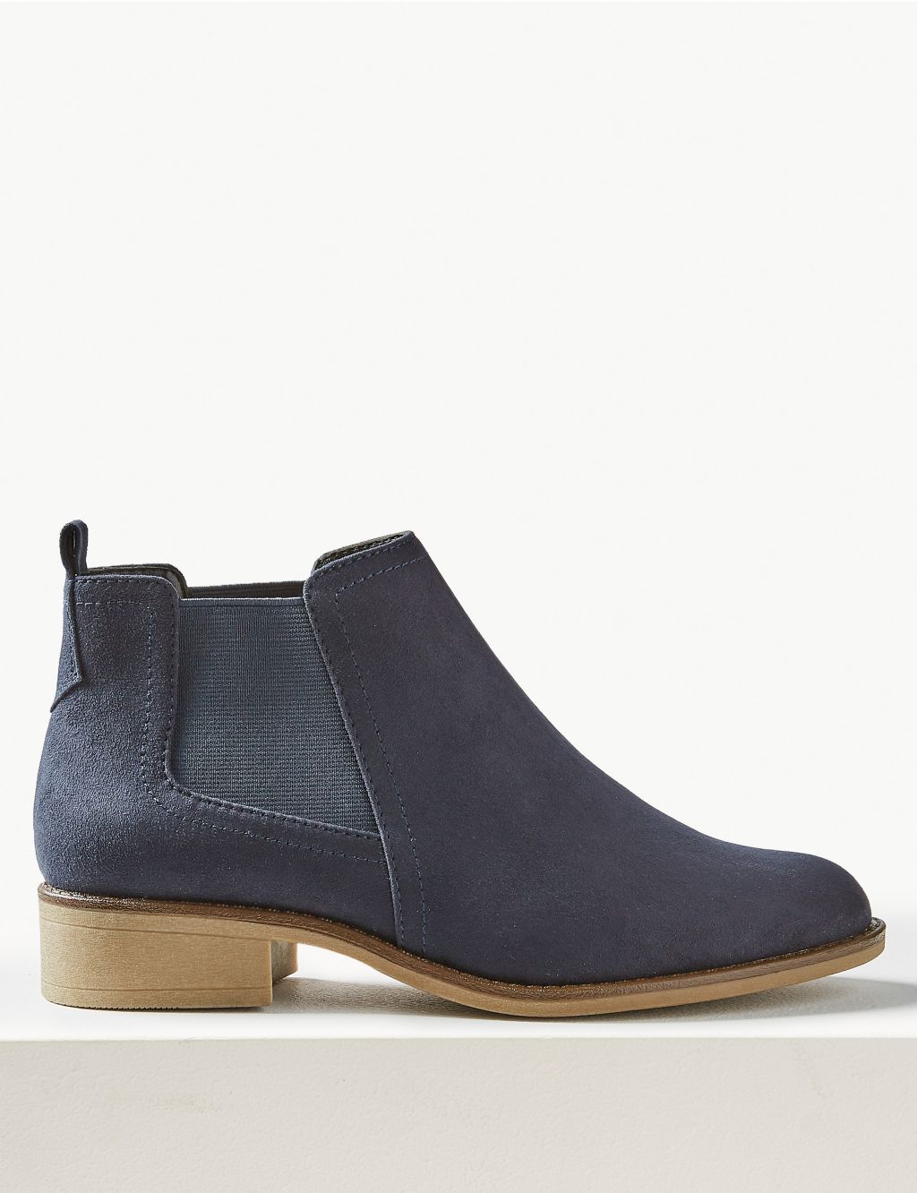 Chelsea Block Heel Ankle Boots | M&S Collection | M&S