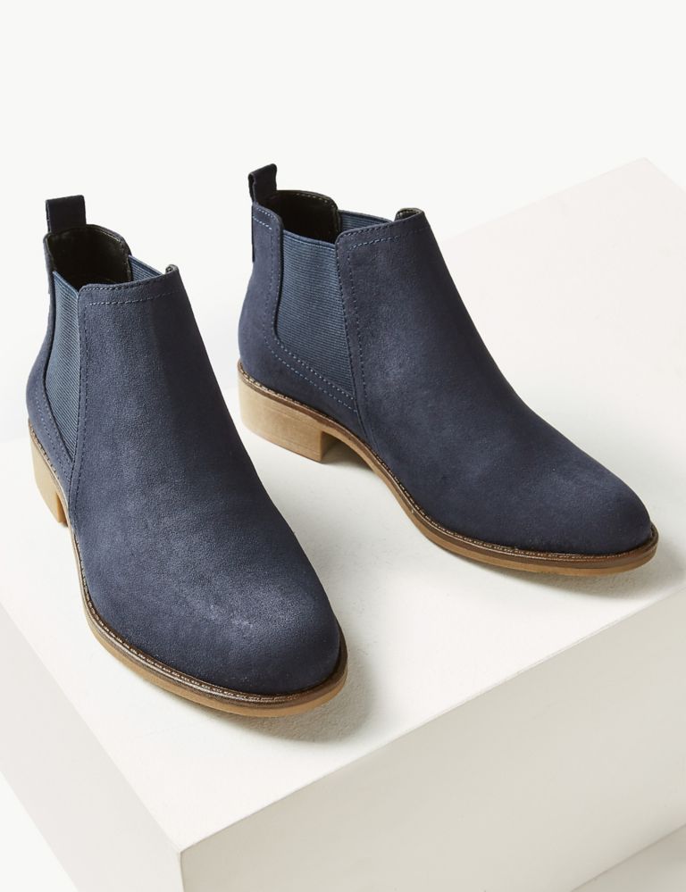 Chelsea Block Heel Ankle Boots | M&S Collection | M&S