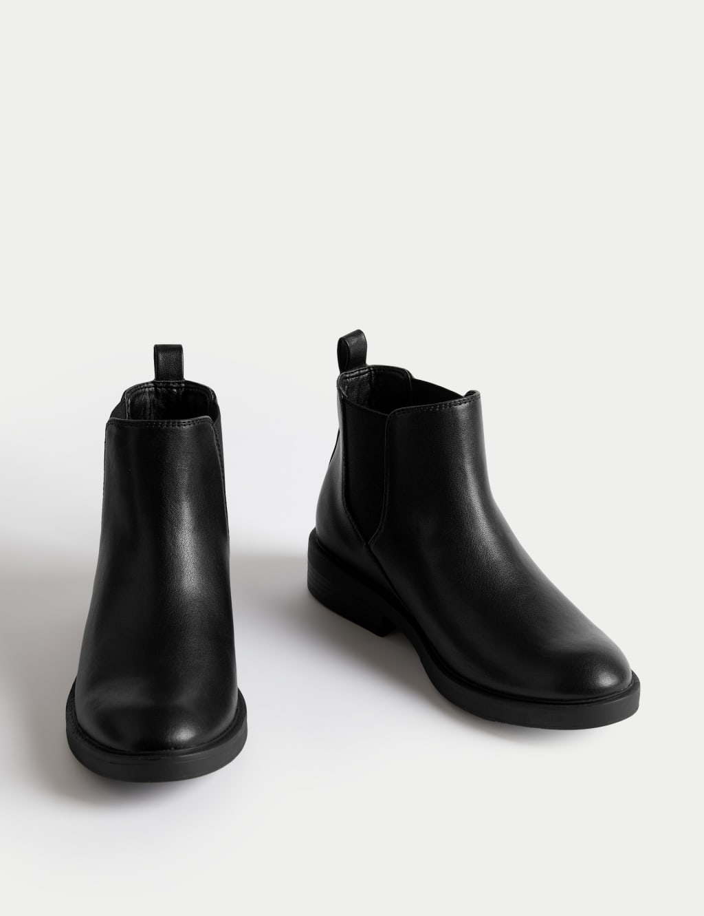Soludos marfa cheap leather chelsea bootie