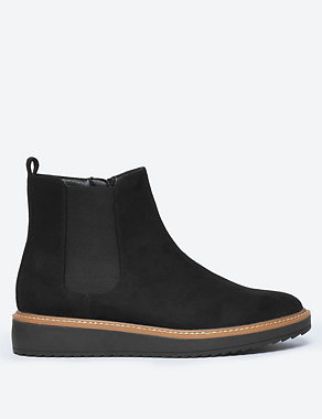 Chelsea Flatform Ankle Boots Image 2 of 5