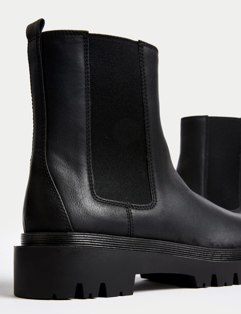 Chelsea Flatform Ankle Boots | M&S Collection | M&S