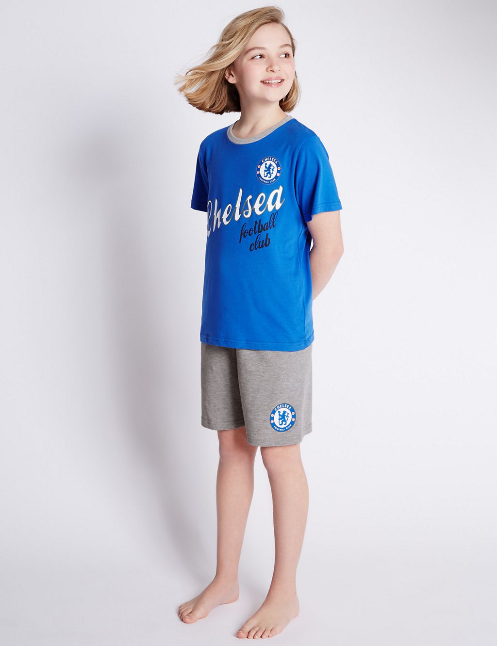 Chelsea Football Club Short Pyjamas (3-16 Years) 2 of 6