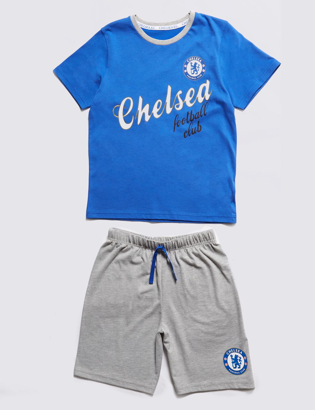 Chelsea Football Club Short Pyjamas (3-16 Years) 1 of 6