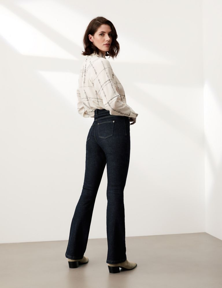 Chelsea High Waisted Slim Fit Flare Jeans 5 of 7