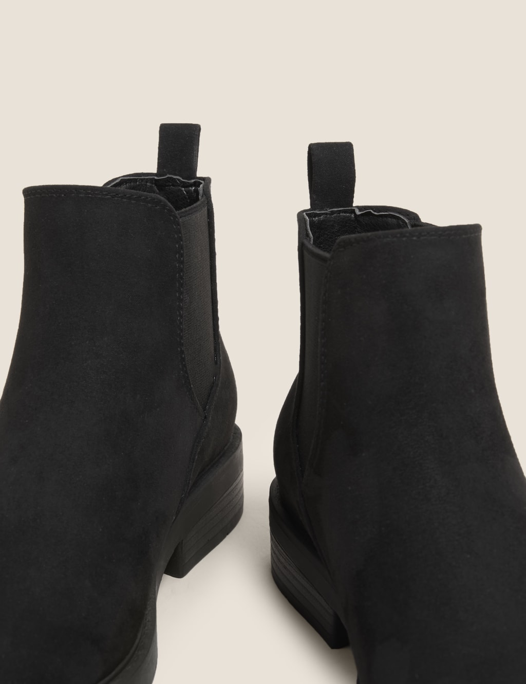 marks and spencer ladies black suede ankle boots