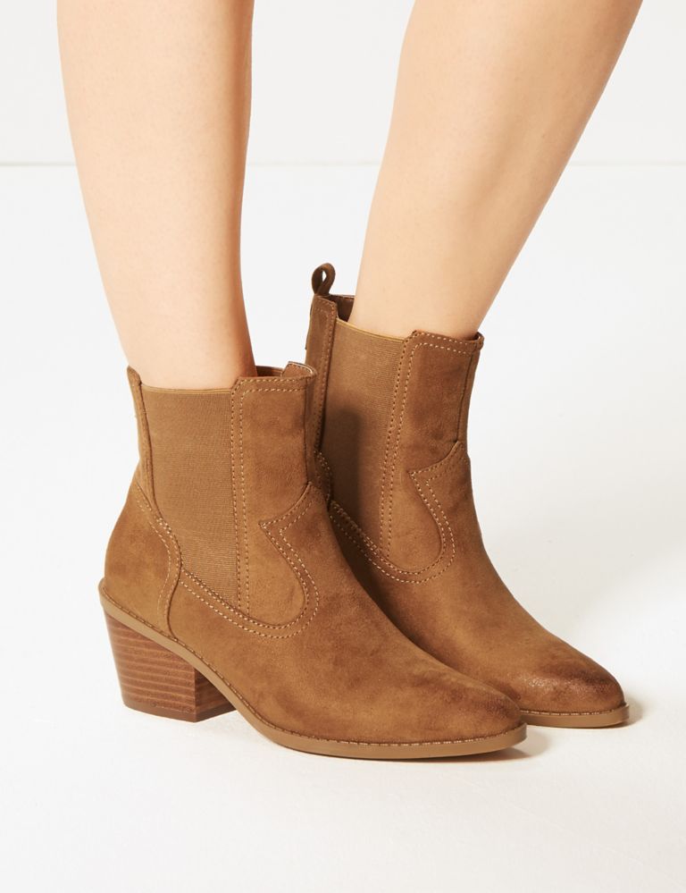 Chelsea Western Ankle Boots 1 of 5