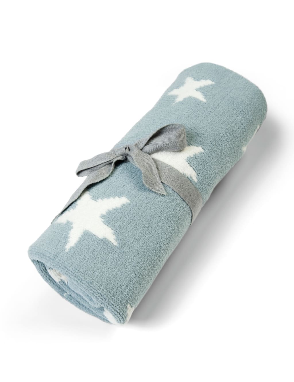 Chenille Blanket - Blue Star 2 of 2