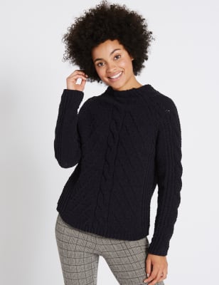 Marks and spencer chenille cheap jumper