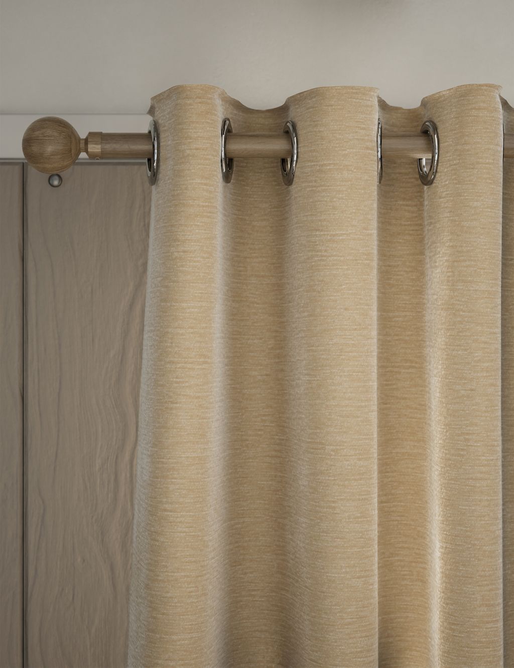 Chenille Eyelet Curtains 3 of 5