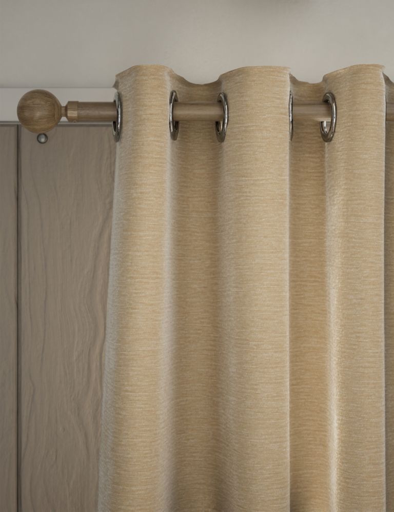 Chenille Eyelet Curtains 1 of 5