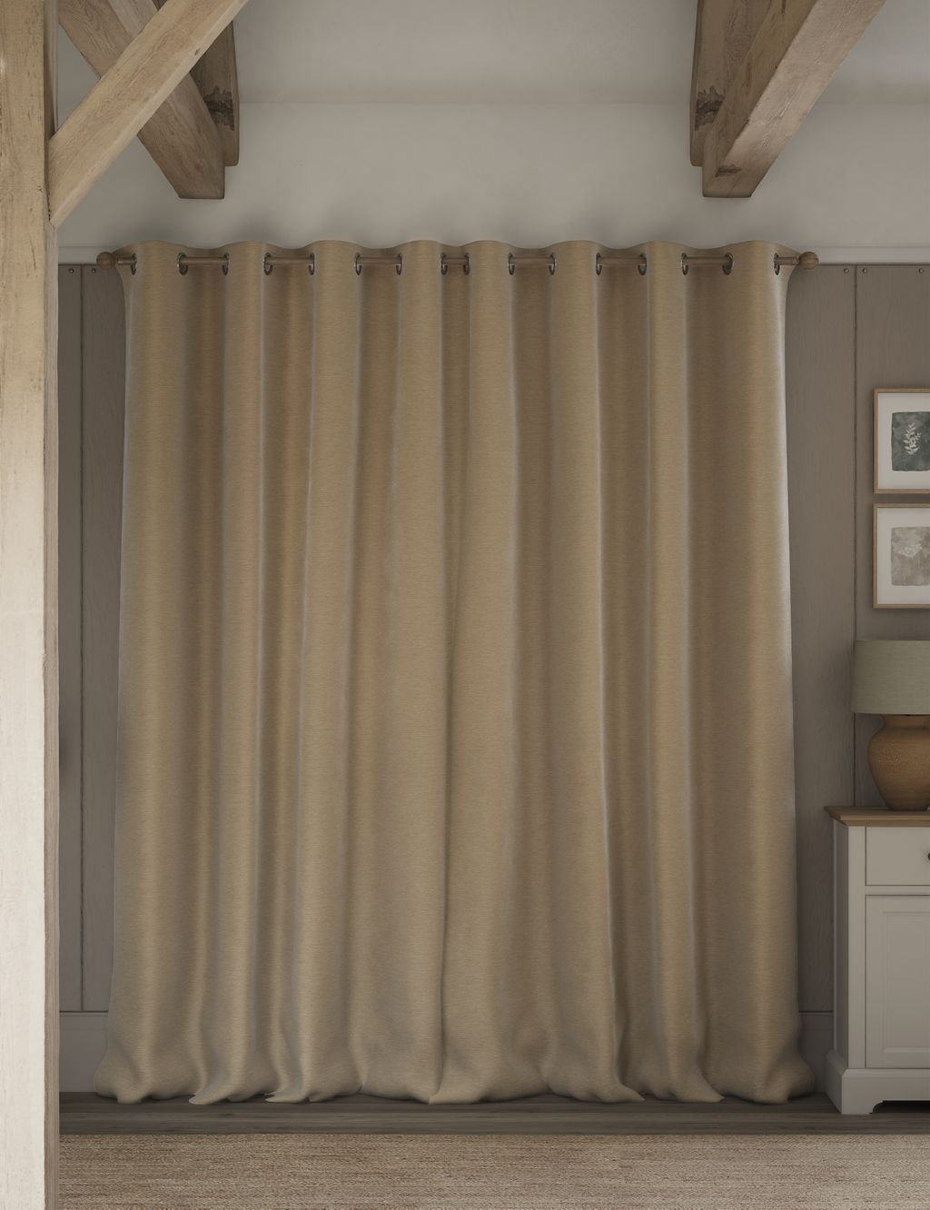Chenille Eyelet Curtains 4 of 5