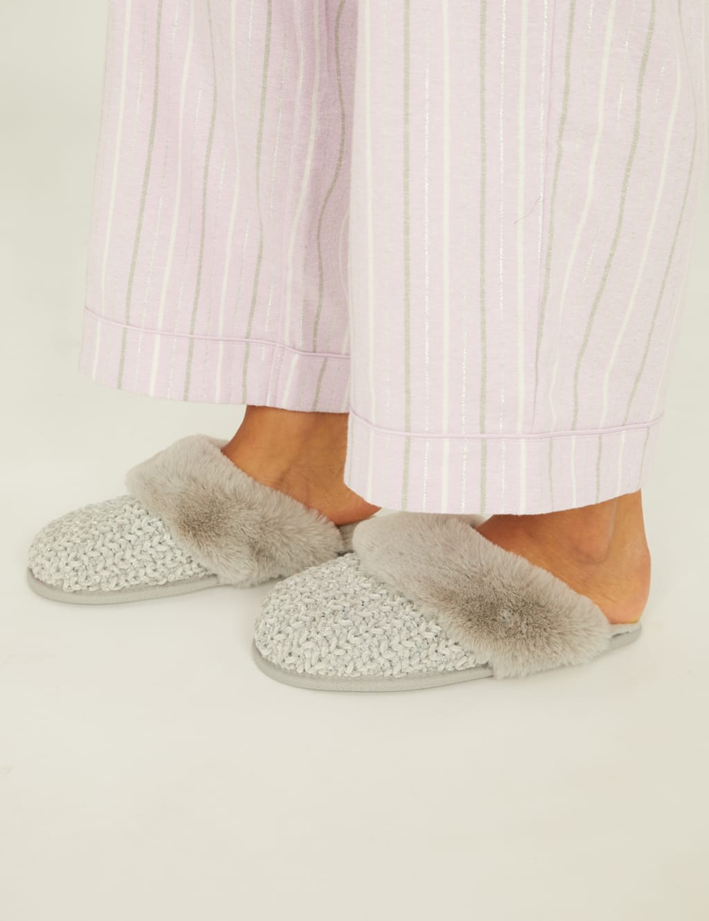 The white company mule slippers sales