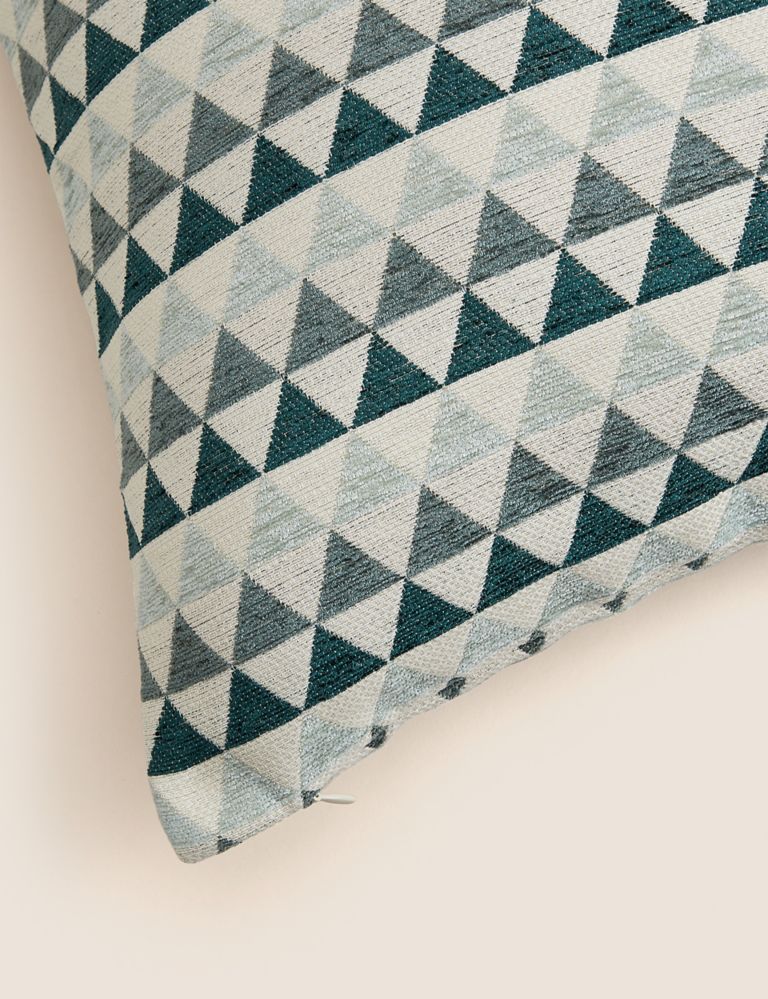 Chenille Geometric Cushion 4 of 4