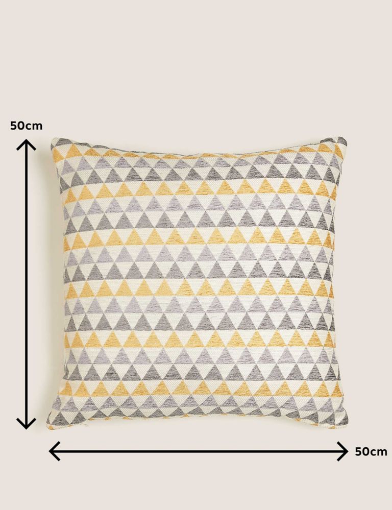 Chenille Geometric Cushion 6 of 6