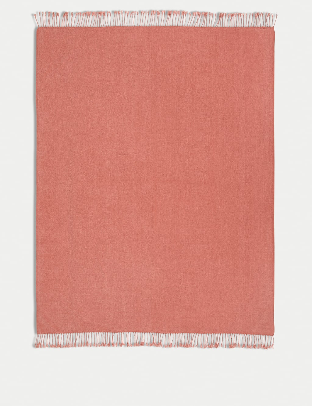 Chenille Plain Throw M&S Collection M&S